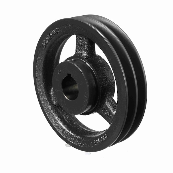 2 Groove Cast Iron Fhp - Finished Bore Sheave, 2AK64X 1 1/8